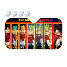 Load image into Gallery viewer, Broly Supersaiyajin Evolutions  Car Sunshade

