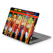 Load image into Gallery viewer, Broly Supersaiyajin Evolutions  Macbook Skin
