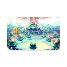 Load image into Gallery viewer, Bulbasaur&#39;s Mysterious Garden  Credit Card Skins (4-in-1 Pack)
