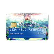 Load image into Gallery viewer, Bulbasaur&#39;s Mysterious Garden  Credit Card Skins (4-in-1 Pack)
