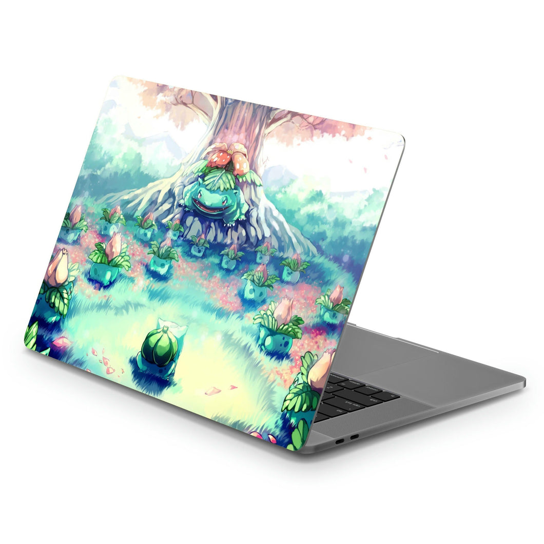 Bulbasaur's Mysterious Garden  Macbook Skin