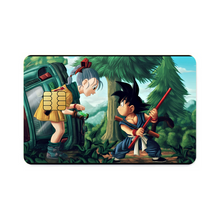 Load image into Gallery viewer, Bulma and Goku Credit Card Skins (4-in-1 Pack)
