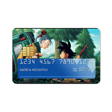 Load image into Gallery viewer, Bulma and Goku Credit Card Skins (4-in-1 Pack)
