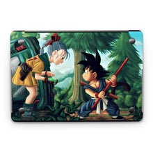 Load image into Gallery viewer, Bulma and Goku Macbook Skin
