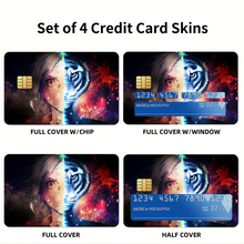 Load image into Gallery viewer, Bungou Stray Dogs Atsushi Nakajima  Credit Card Skins (4-in-1 Pack)
