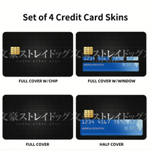 Load image into Gallery viewer, Bungou Stray Dogs  Credit Card Skins (4-in-1 Pack)
