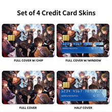 Load image into Gallery viewer, Bungou Stray Dogs  Credit Card Skins (4-in-1 Pack)
