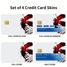 Load image into Gallery viewer, Bungou Stray Dogs  Credit Card Skins (4-in-1 Pack)
