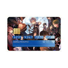 Load image into Gallery viewer, Bungou Stray Dogs  Credit Card Skins (4-in-1 Pack)
