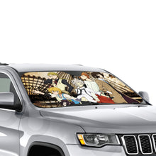Load image into Gallery viewer, Bungou Stray Dogs Osamu Dazai, Atsushi Nakajima, Ranpo Edogawa, Akiko Yosano, Doppo Kunikida  Car Sunshade
