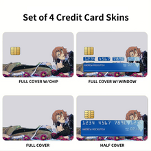 Load image into Gallery viewer, Bungou Stray Dogs Osamu Dazai, Chuuya Nakahara  Credit Card Skins (4-in-1 Pack)
