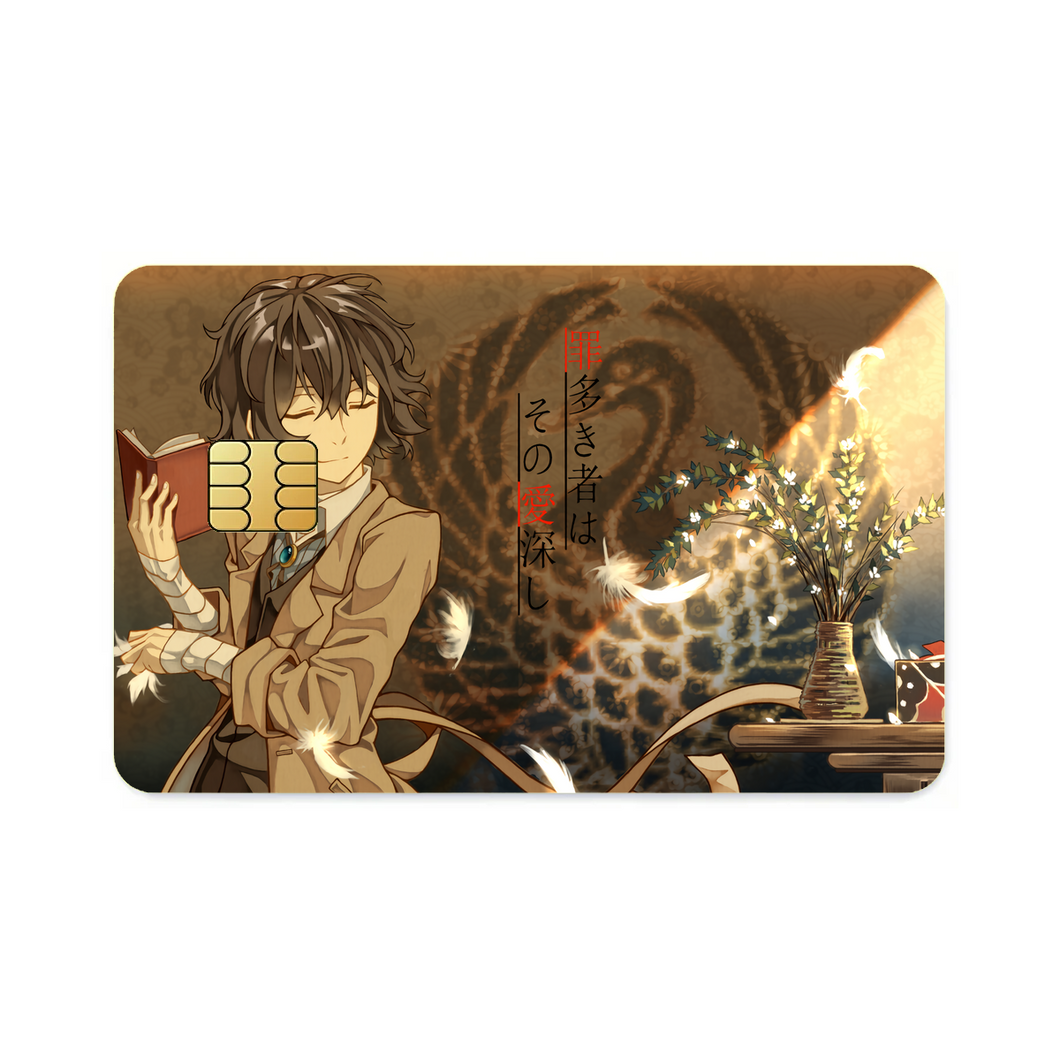 Bungou Stray Dogs Osamu Dazai  Credit Card Skins (4-in-1 Pack)
