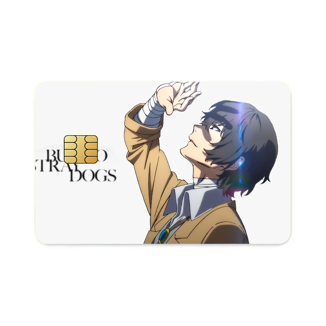Bungou Stray Dogs Osamu Dazai  Credit Card Skins (4-in-1 Pack)
