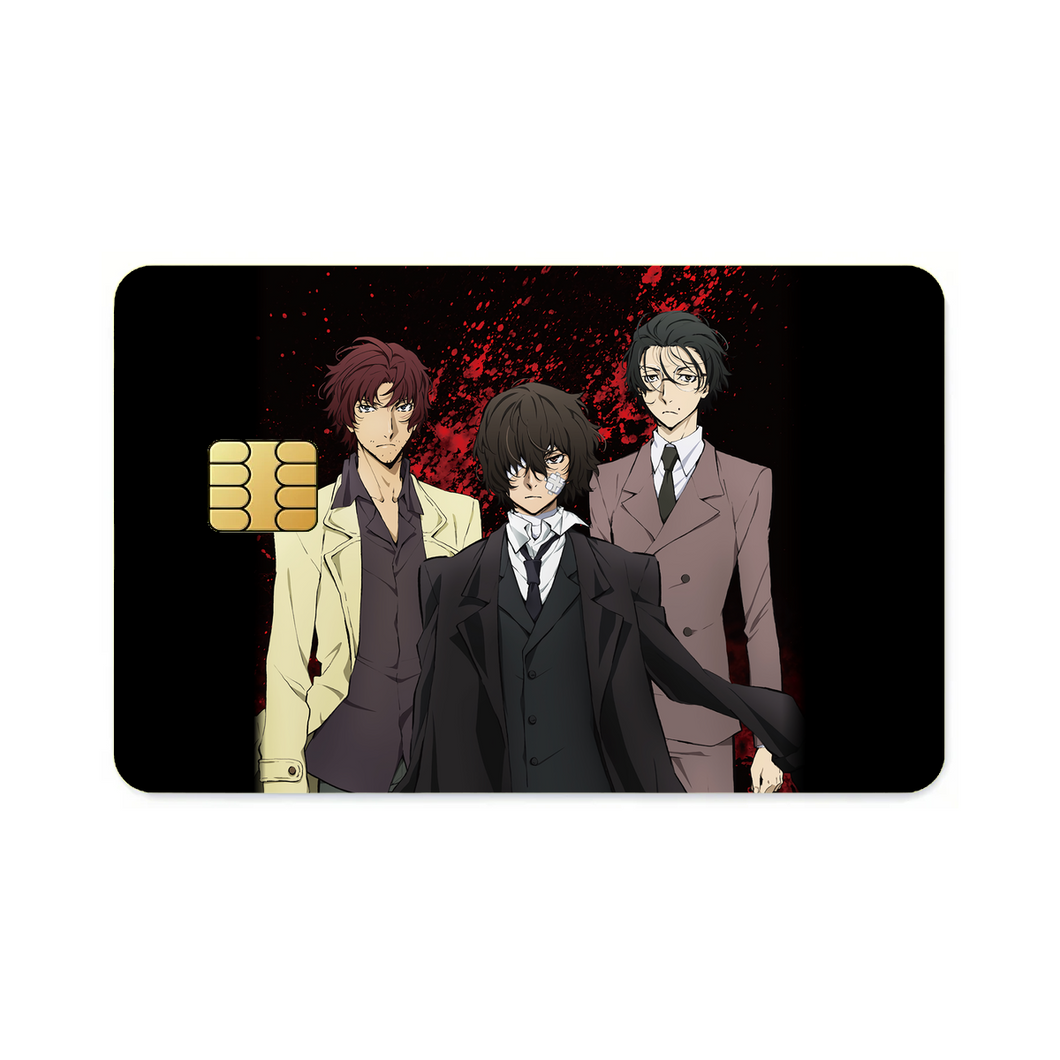 Bungou Stray Dogs Osamu Dazai  Credit Card Skins (4-in-1 Pack)