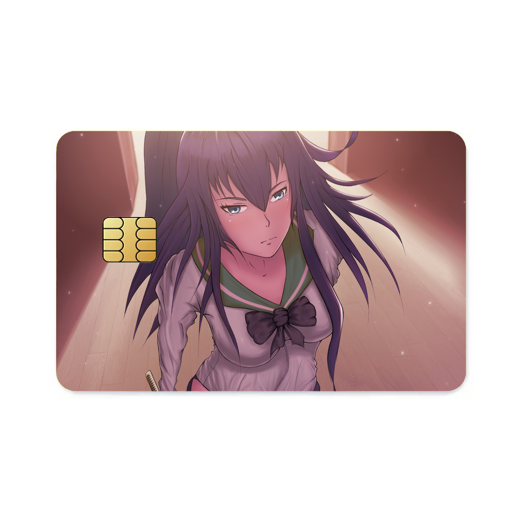 Busujima Saeko  Credit Card Skins (4-in-1 Pack)