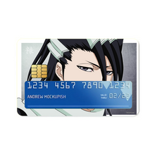 Load image into Gallery viewer, Byakuya  Credit Card Skins (4-in-1 Pack)
