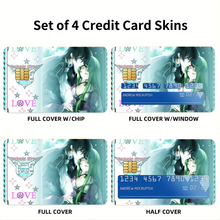 Load image into Gallery viewer, C.C X Lelouch Credit Card Skins (4-in-1 Pack)
