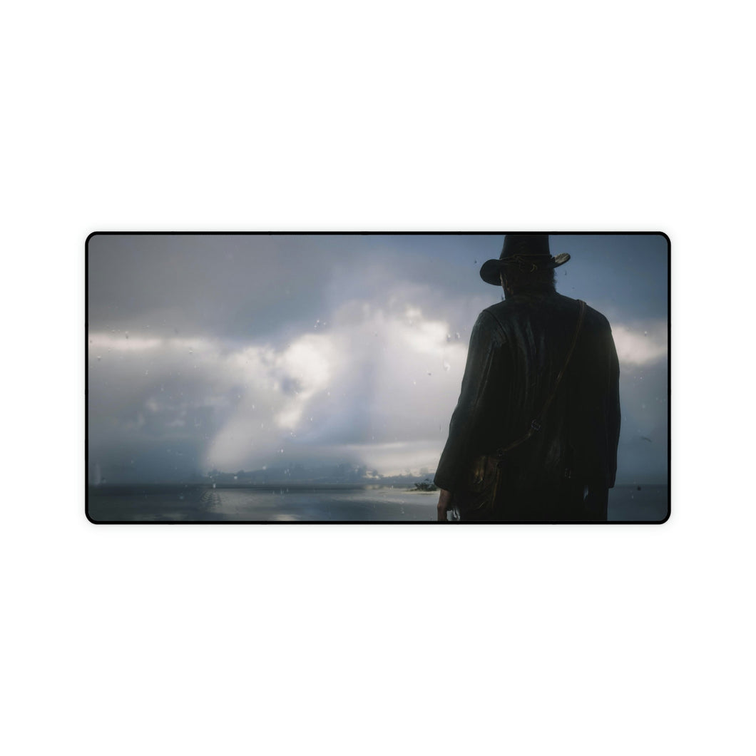 Red Dead Redemption 2 / When the Rain Begins to Fall Mouse Pad (Desk Mat)