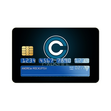 Load image into Gallery viewer, Capsule Corporation Credit Card Skins (4-in-1 Pack)
