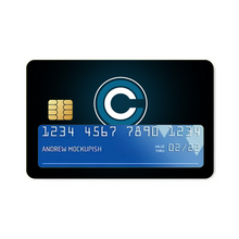 Load image into Gallery viewer, Capsule Corporation Credit Card Skins (4-in-1 Pack)
