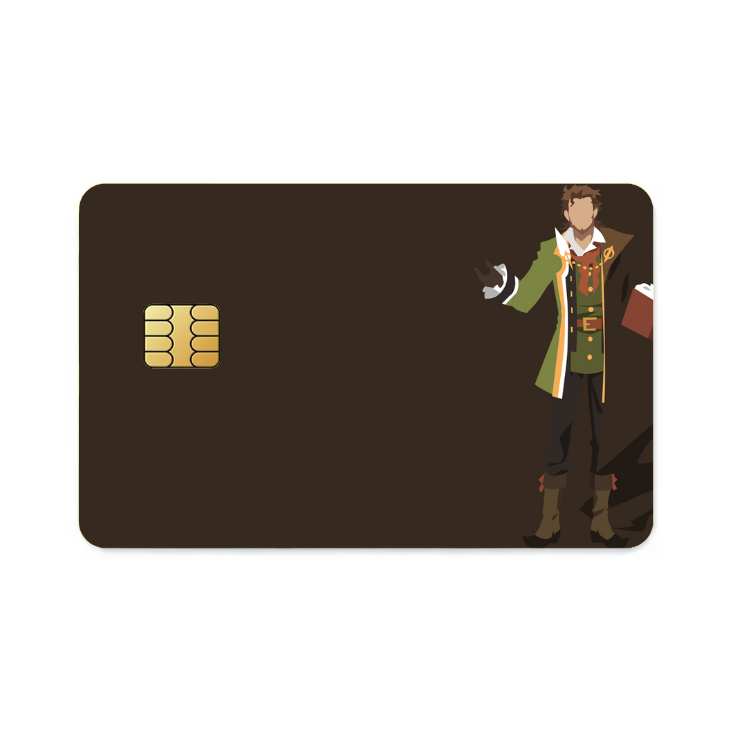 Caster of Red (Fate Apocrypha) Minimalist  Credit Card Skins (4-in-1 Pack)
