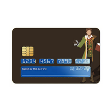 Load image into Gallery viewer, Caster of Red (Fate Apocrypha) Minimalist  Credit Card Skins (4-in-1 Pack)
