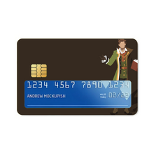 Load image into Gallery viewer, Caster of Red (Fate Apocrypha) Minimalist  Credit Card Skins (4-in-1 Pack)
