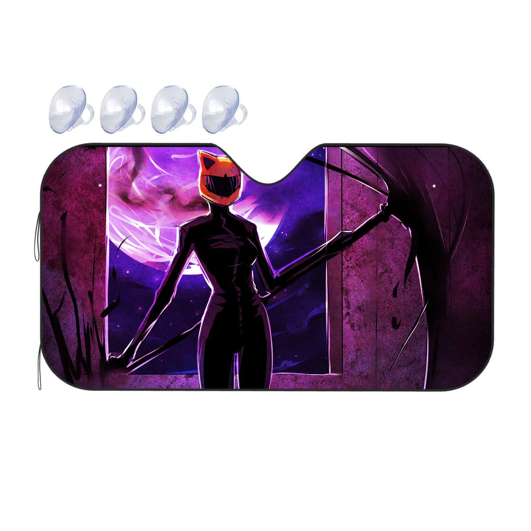 Celty in Moonlight Car Sunshade
