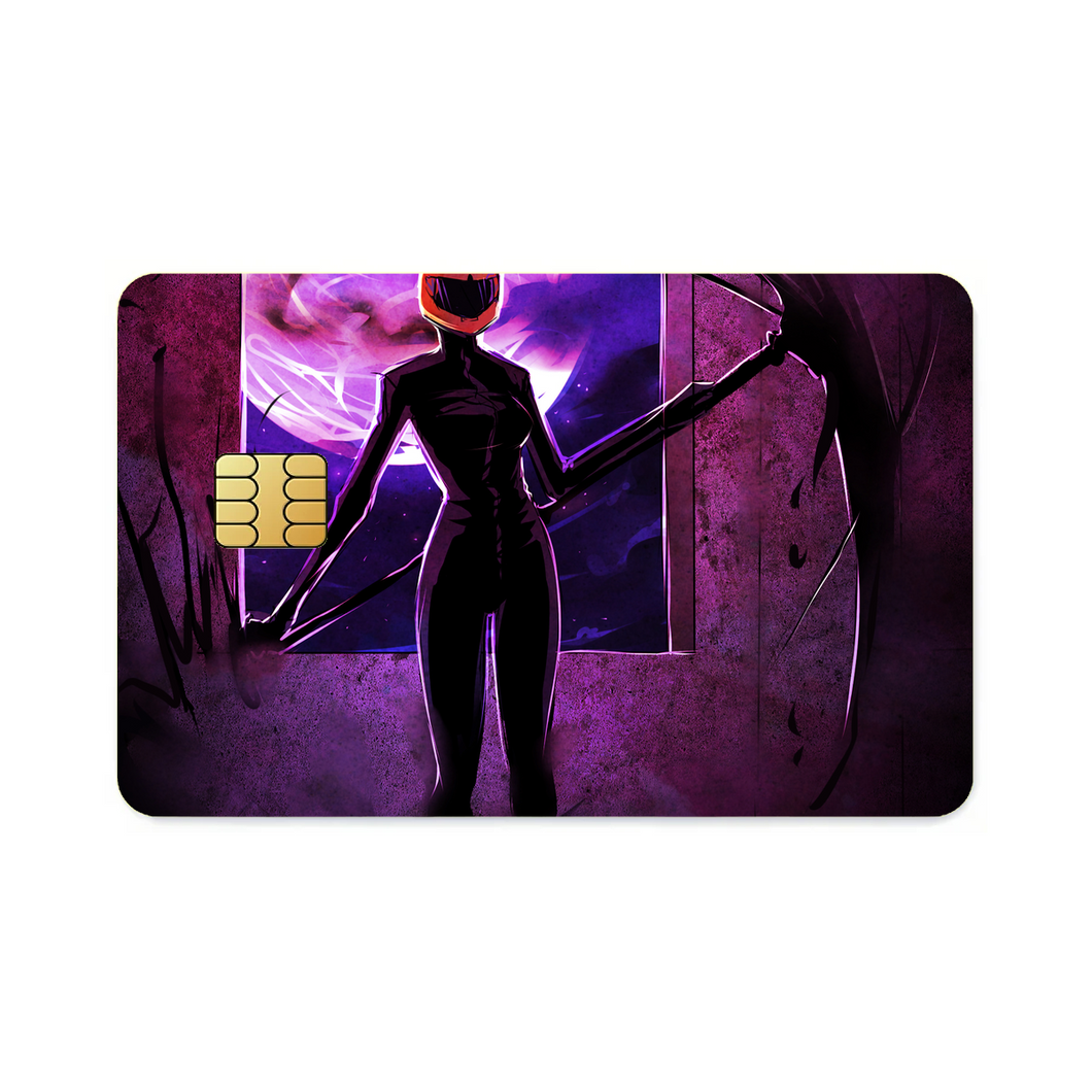 Celty in Moonlight Credit Card Skins (4-in-1 Pack)