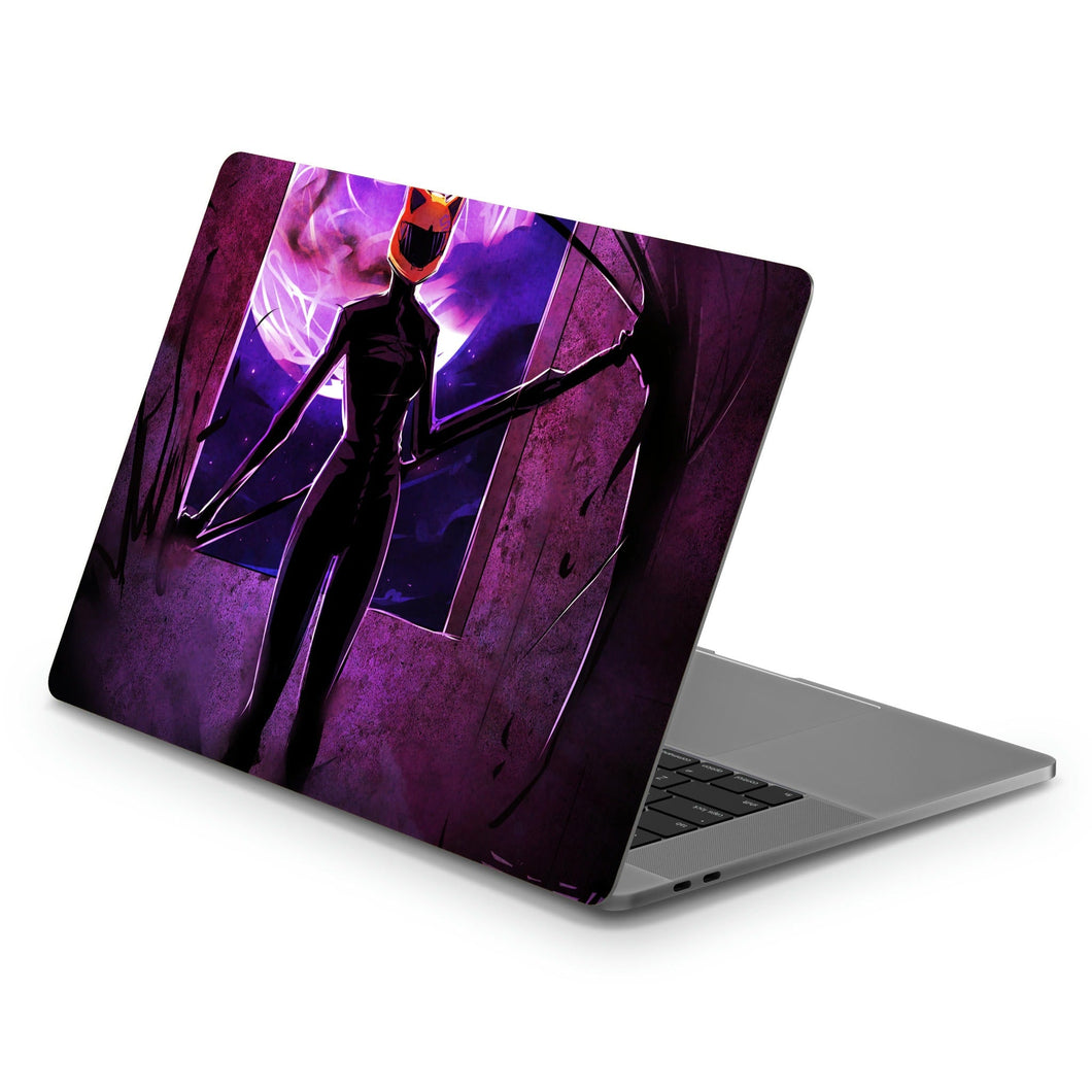 Celty in Moonlight Macbook Skin
