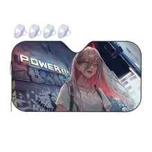 Load image into Gallery viewer, Chainsaw Man  Car Sunshade
