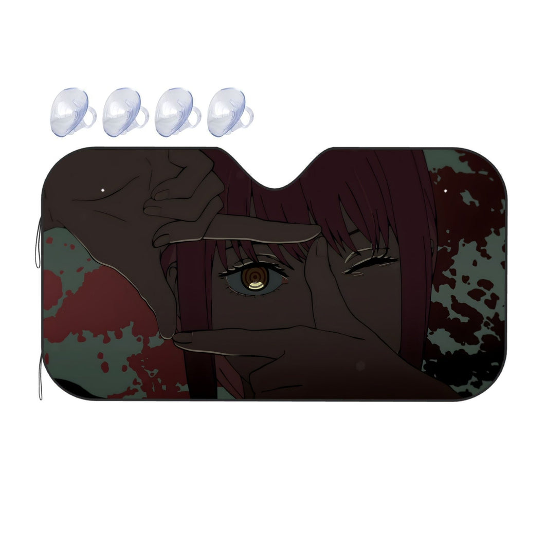 Chainsaw Man  Car Sunshade