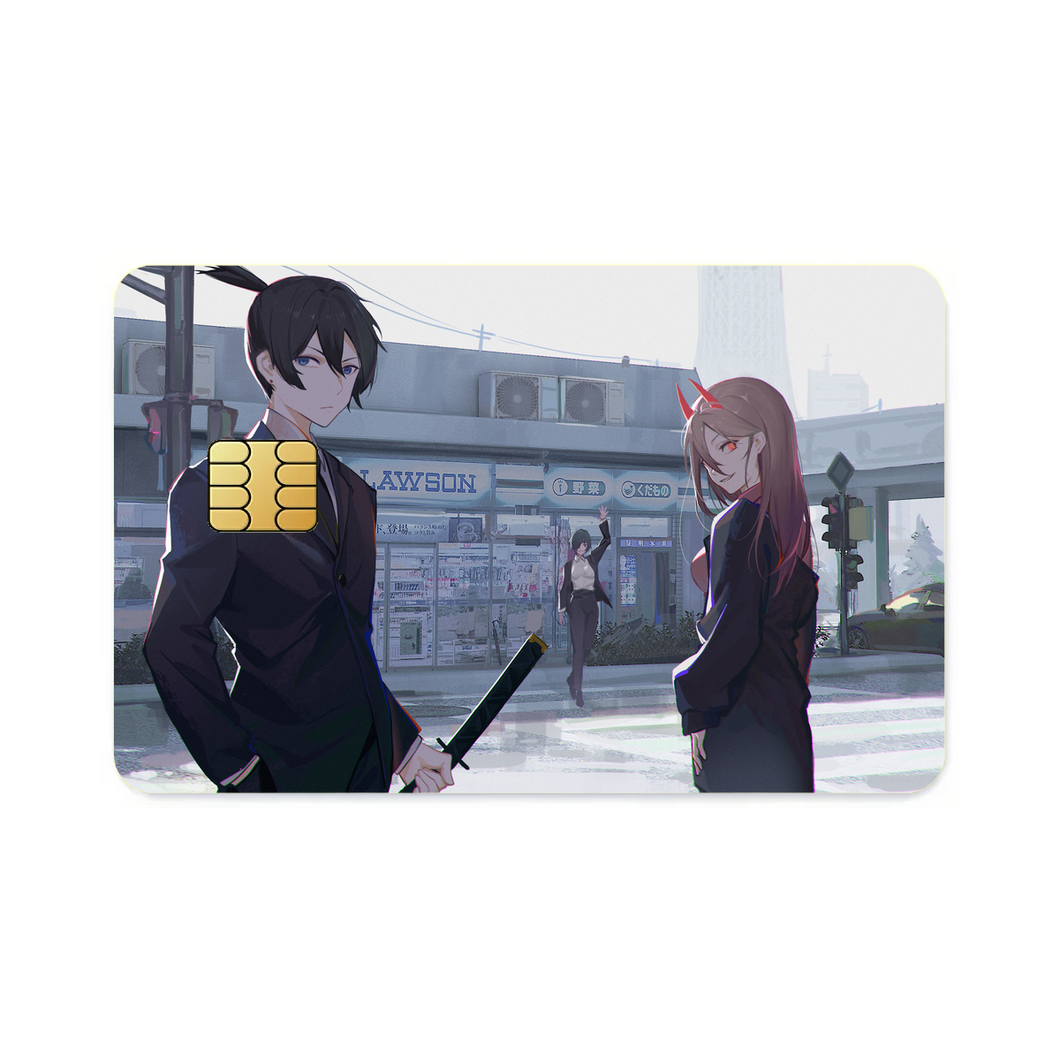 Chainsaw Man  Credit Card Skins (4-in-1 Pack)
