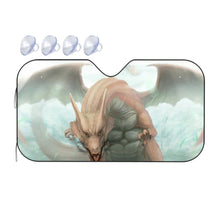 Load image into Gallery viewer, Charizard and Pikachu  Car Sunshade
