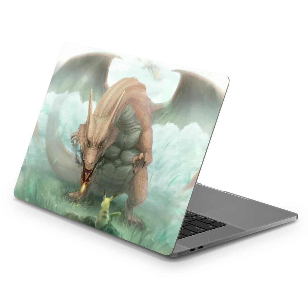 Charizard and Pikachu  Macbook Skin