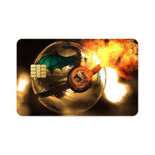 Load image into Gallery viewer, Charizard In Pokeball  Credit Card Skins (4-in-1 Pack)
