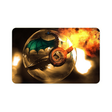 Load image into Gallery viewer, Charizard In Pokeball  Credit Card Skins (4-in-1 Pack)
