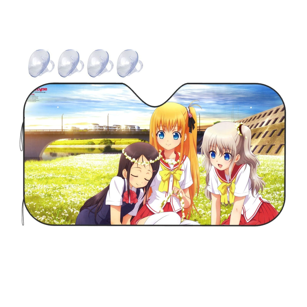 Charlotte (Anime) Main Girls Car Sunshade