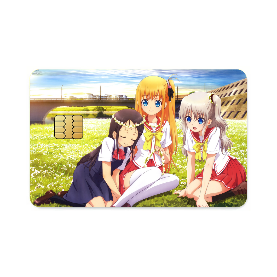 Charlotte (Anime) Main Girls Credit Card Skins (4-in-1 Pack)