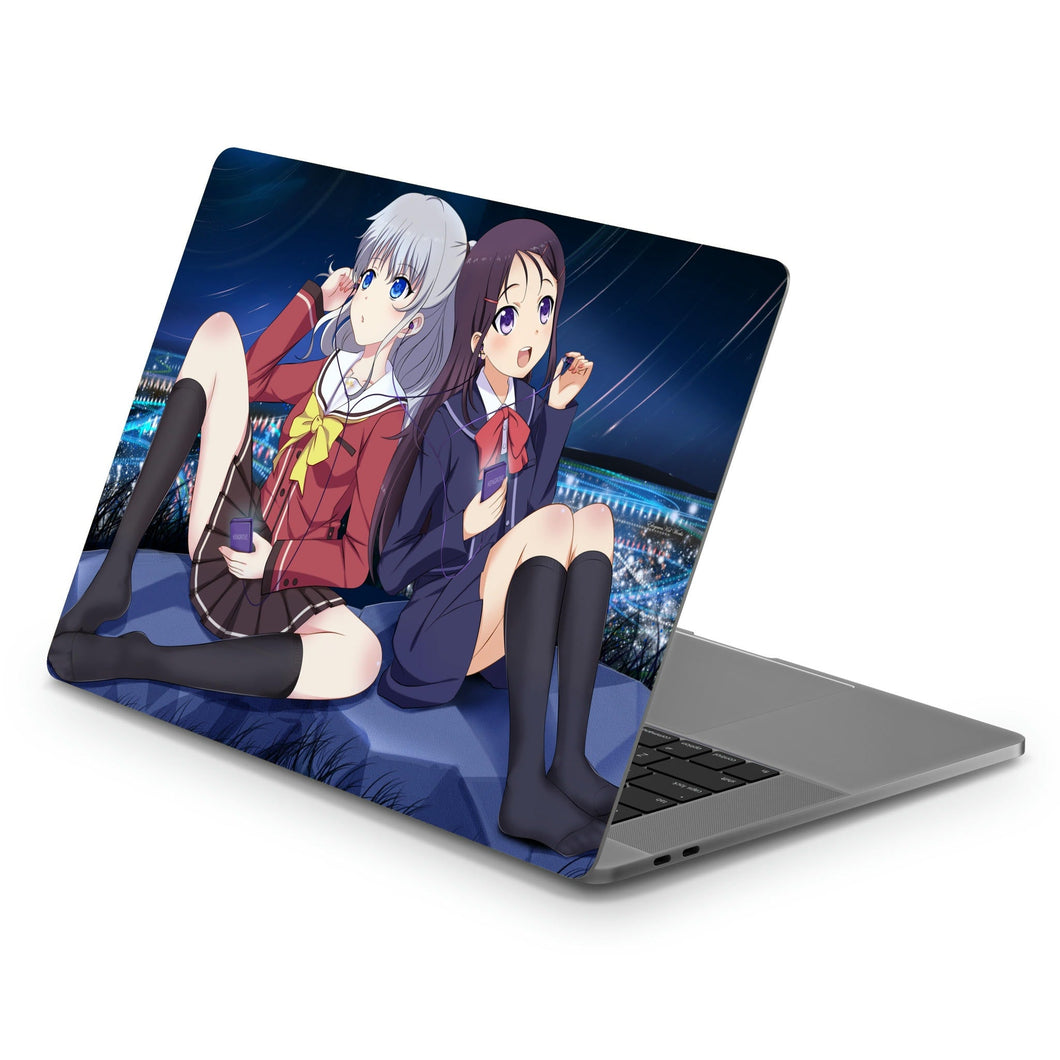 Charlotte (Anime) Main Girls  Macbook Skin
