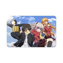 Load image into Gallery viewer, Charlotte (Anime) Main Members Credit Card Skins (4-in-1 Pack)
