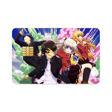 Load image into Gallery viewer, Charlotte (Anime) Main Members Credit Card Skins (4-in-1 Pack)
