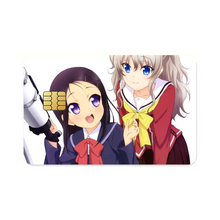 Load image into Gallery viewer, Charlotte Nao Tomori, Ayumi Otosaka  Credit Card Skins (4-in-1 Pack)
