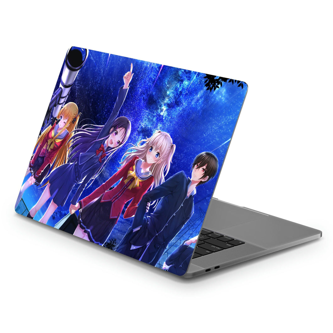 Charlotte Nao Tomori, Ayumi Otosaka, Joujirou Takajou  Macbook Skin