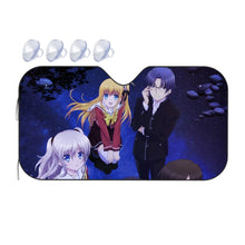 Load image into Gallery viewer, Charlotte Nao Tomori, Ayumi Otosaka, Joujirou Takajou, Yusa Kurobane  Car Sunshade
