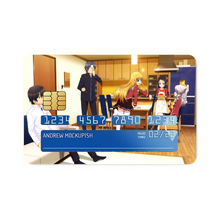 Load image into Gallery viewer, Charlotte Nao Tomori, Ayumi Otosaka, Joujirou Takajou, Yusa Kurobane  Credit Card Skins (4-in-1 Pack)
