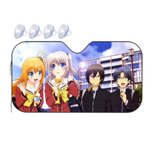 Load image into Gallery viewer, Charlotte Nao Tomori, Joujirou Takajou, Yusa Kurobane  Car Sunshade
