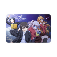 Load image into Gallery viewer, Charlotte Nao Tomori, Joujirou Takajou, Yusa Kurobane  Credit Card Skins (4-in-1 Pack)
