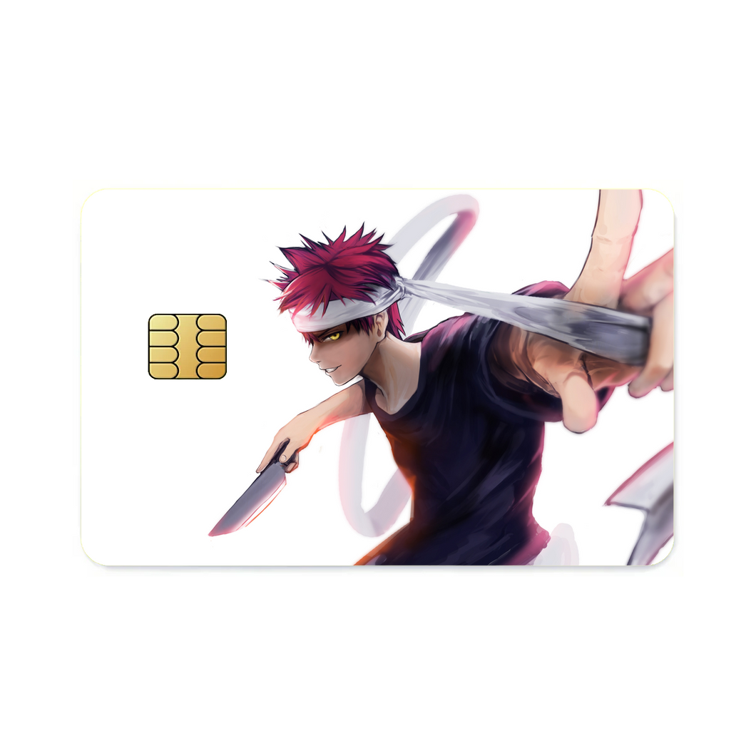 Chef 8k  Credit Card Skins (4-in-1 Pack)