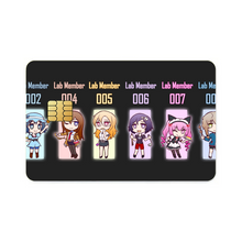 Load image into Gallery viewer, Chibi Lab Members Credit Card Skins (4-in-1 Pack)
